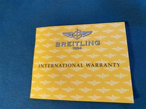 breitling garantie 5 jahre|Breitling Warranty .